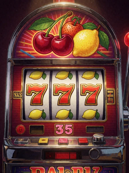 Klassischer Fr&uuml;chte-Slot im Retro-Rahmen im Millioner Casino